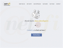 Tablet Screenshot of netfi.com